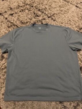 Hollister Short Sleeve Crew Tee in Slate Blue-Grey